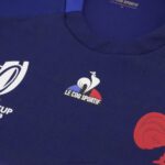 Clothing HVDBF692 Men Le Coq Sportif Replica Jersey Xv De France - Rugby World Cup 2023 Blue - Image 7