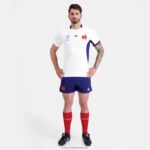 Clothing HVDBF693 Men Le Coq Sportif Replica Jersey Xv De France - Rugby World Cup 2023 White - Image 5