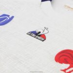 Clothing HVDBF693 Men Le Coq Sportif Replica Jersey Xv De France - Rugby World Cup 2023 White - Image 7
