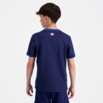 Clothing HVDBF694 Children Le Coq Sportif Replica Jersey Xv De France - Rugby World Cup 2023 Blue - Image 4