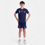 Clothing HVDBF694 Children Le Coq Sportif Replica Jersey Xv De France - Rugby World Cup 2023 Blue - Image 5