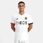 Clothing HVDBF697 Men Le Coq Sportif Jersey White