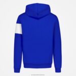 Clothing HVDBF6 Men Le Coq Sportif Hooded Sweatshirt Blue - Image 3