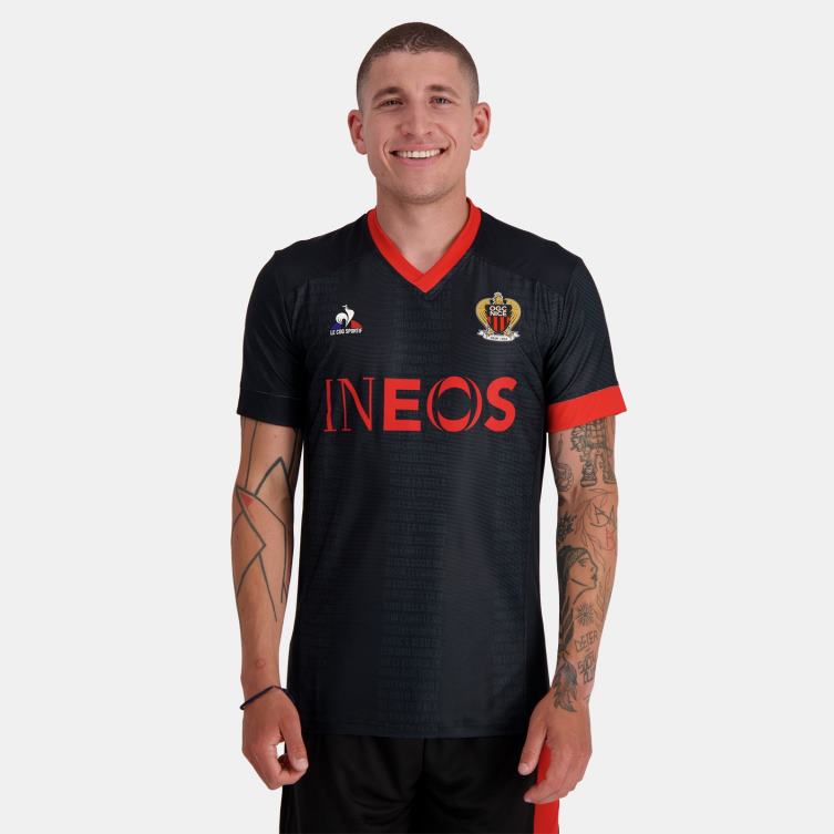 clothing_hvdbf702_men_le_coq_sportif_jersey_black.jpg Clothing HVDBF702 Men Le Coq Sportif Jersey Black - Image 1