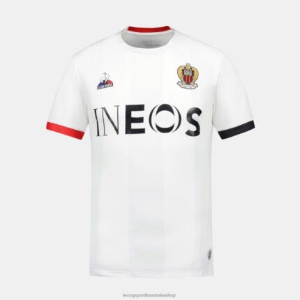 Clothing HVDBF704 Men Le Coq Sportif Jersey White