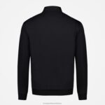 Clothing HVDBF72 Men Le Coq Sportif Zipped Sweatshirt Black - Image 3