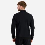 Clothing HVDBF72 Men Le Coq Sportif Zipped Sweatshirt Black - Image 4