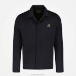 Clothing HVDBF73 Men Le Coq Sportif Zipped Jacket Black - Image 2