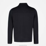 Clothing HVDBF73 Men Le Coq Sportif Zipped Jacket Black - Image 3