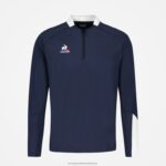 Clothing HVDBF75 Men Le Coq Sportif Sweatshirt Blue - Image 2
