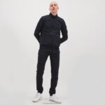 Clothing HVDBF77 Men Le Coq Sportif Zipped Sweatshirt Blue - Image 9