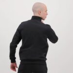 Clothing HVDBF78 Men Le Coq Sportif Zipped Sweatshirt Black - Image 5
