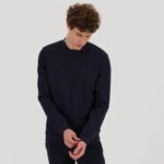 Clothing HVDBF80 Men Le Coq Sportif Sweatshirt Blue