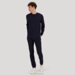 Clothing HVDBF80 Men Le Coq Sportif Sweatshirt Blue - Image 4
