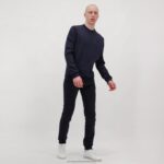 Clothing HVDBF80 Men Le Coq Sportif Sweatshirt Blue - Image 9