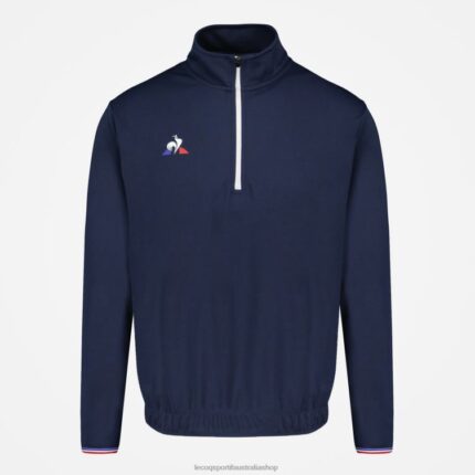 Clothing HVDBF81 Men Le Coq Sportif Sweatshirt Blue