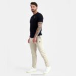 Clothing HVDBF83 Men Le Coq Sportif Fashion Trousers Brown - Image 5