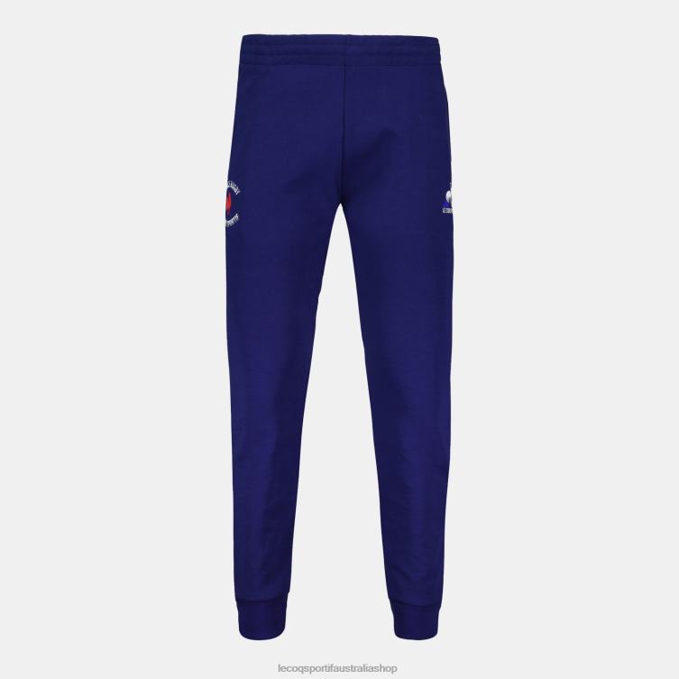Clothing HVDBF87 Men Le Coq Sportif Trousers - France Rugby Blue - Image 2