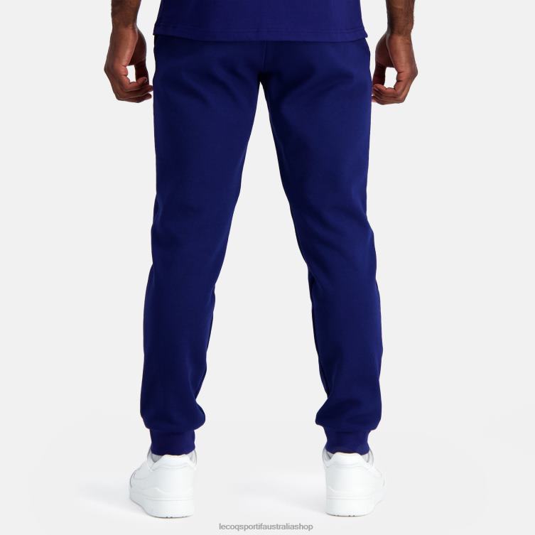 Clothing HVDBF87 Men Le Coq Sportif Trousers - France Rugby Blue - Image 4