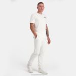 Clothing HVDBF89 Men Le Coq Sportif Fashion Trousers White - Image 5
