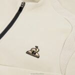 Clothing HVDBF8 Men Le Coq Sportif Zipped Sweatshirt Brown - Image 6