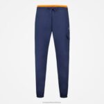 Clothing HVDBF92 Men Le Coq Sportif Fashion Trousers Blue - Image 2