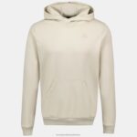 Clothing HVDBF9 Men Le Coq Sportif Hooded Sweatshirt Brown - Image 2