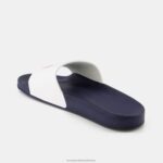 Shoes HVDBF252 Men Le Coq Sportif Slides Made In France Blue - Image 3