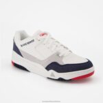 Shoes HVDBF271 Men Le Coq Sportif Shoe Dynactif T1000 Tricolore Denim White - Image 2
