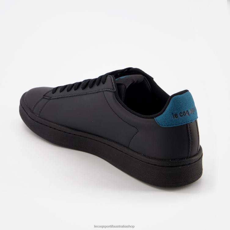 Shoes HVDBF280 Men Le Coq Sportif Shoe Classic Soft Tricolore Dark Black - Image 3