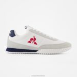 Shoes HVDBF282 Men Le Coq Sportif Shoe Veloce Ii Tricolore White