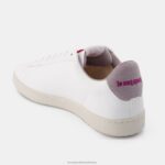 Shoes HVDBF370 Women Le Coq Sportif Shoe Gaia Food Colors White - Image 3