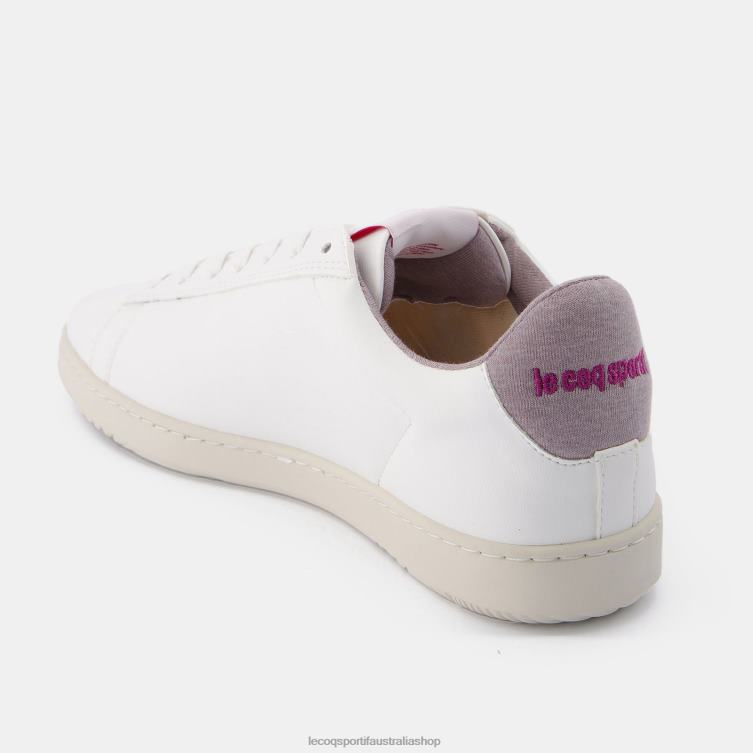 Shoes HVDBF370 Women Le Coq Sportif Shoe Gaia Food Colors White - Image 3