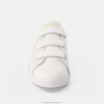 Shoes HVDBF371 Women Le Coq Sportif Shoe Elsa Velcros Premium White - Image 4