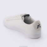 Shoes HVDBF376 Women Le Coq Sportif Shoe Elsa Knit White - Image 3