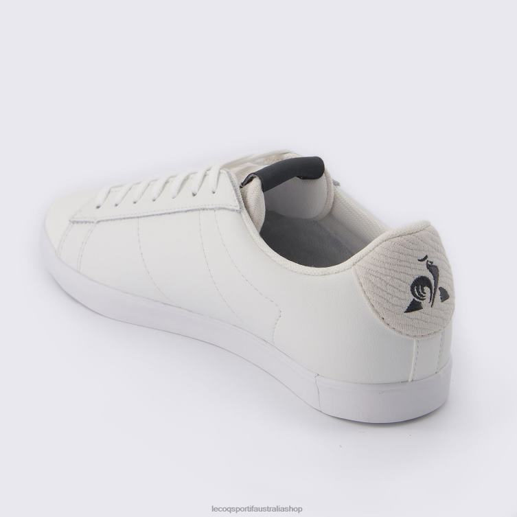 Shoes HVDBF376 Women Le Coq Sportif Shoe Elsa Knit White - Image 3