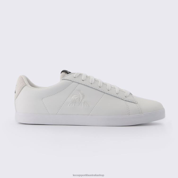 Shoes HVDBF376 Women Le Coq Sportif Shoe Elsa Knit White - Image 1