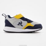 Shoes HVDBF417 Children Le Coq Sportif Shoe R500 Baby Sport Grey