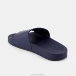 Shoes HVDBF424 Children Le Coq Sportif Slides Made In France Blue - Image 3