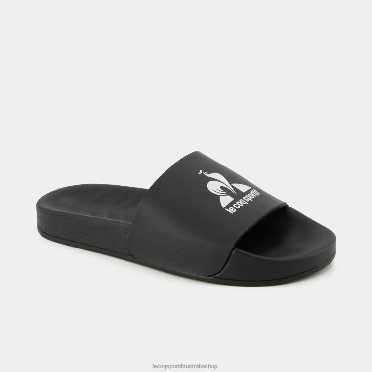 Shoes HVDBF426 Children Le Coq Sportif Slides Made In France Black - Image 2