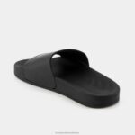 Shoes HVDBF426 Children Le Coq Sportif Slides Made In France Black - Image 3
