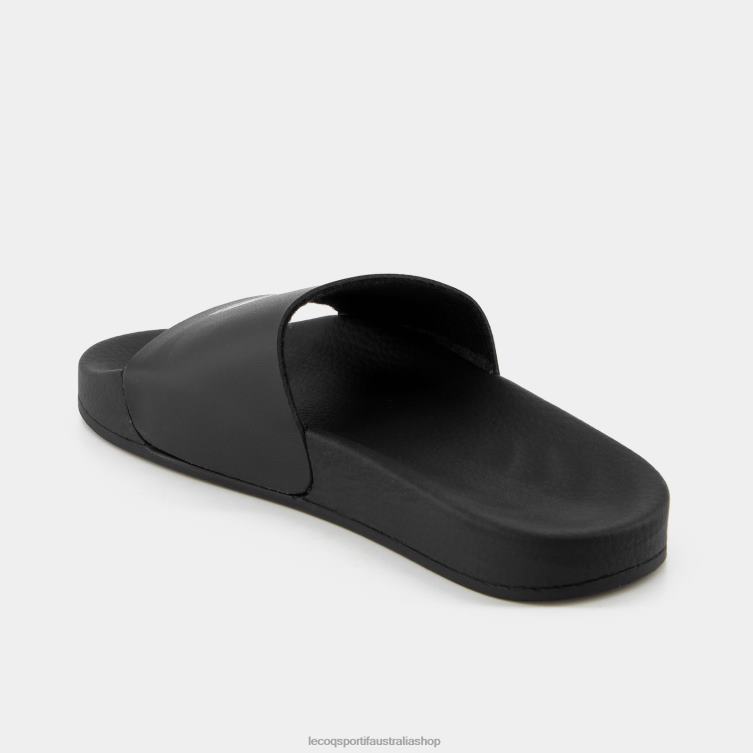 Shoes HVDBF426 Children Le Coq Sportif Slides Made In France Black - Image 3