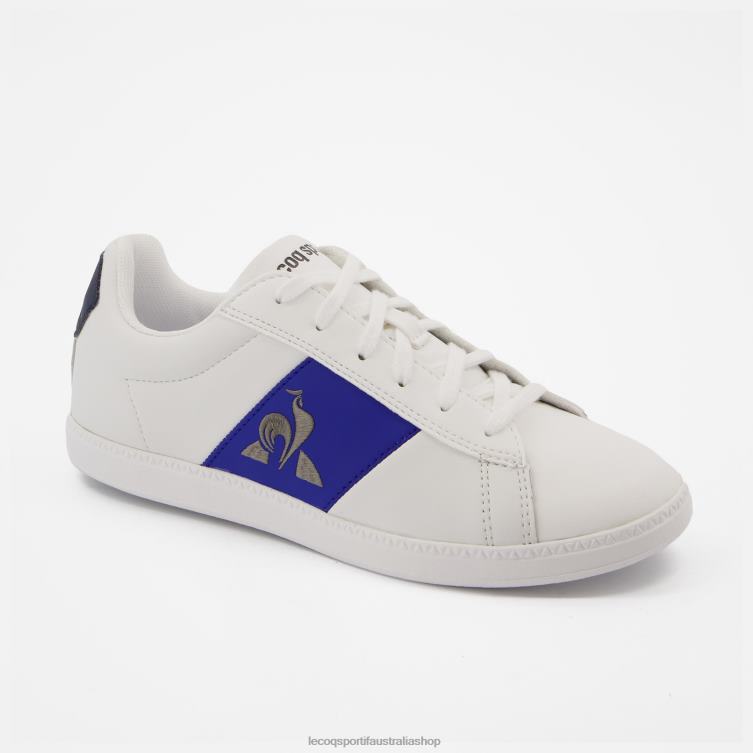 Shoes HVDBF427 Children Le Coq Sportif Shoe Courtclassic Junior White - Image 2