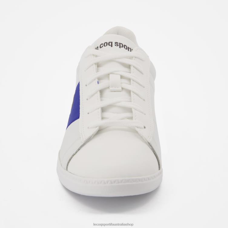 Shoes HVDBF427 Children Le Coq Sportif Shoe Courtclassic Junior White - Image 4