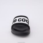 Shoes HVDBF519 Men Le Coq Sportif Slides Black - Image 4