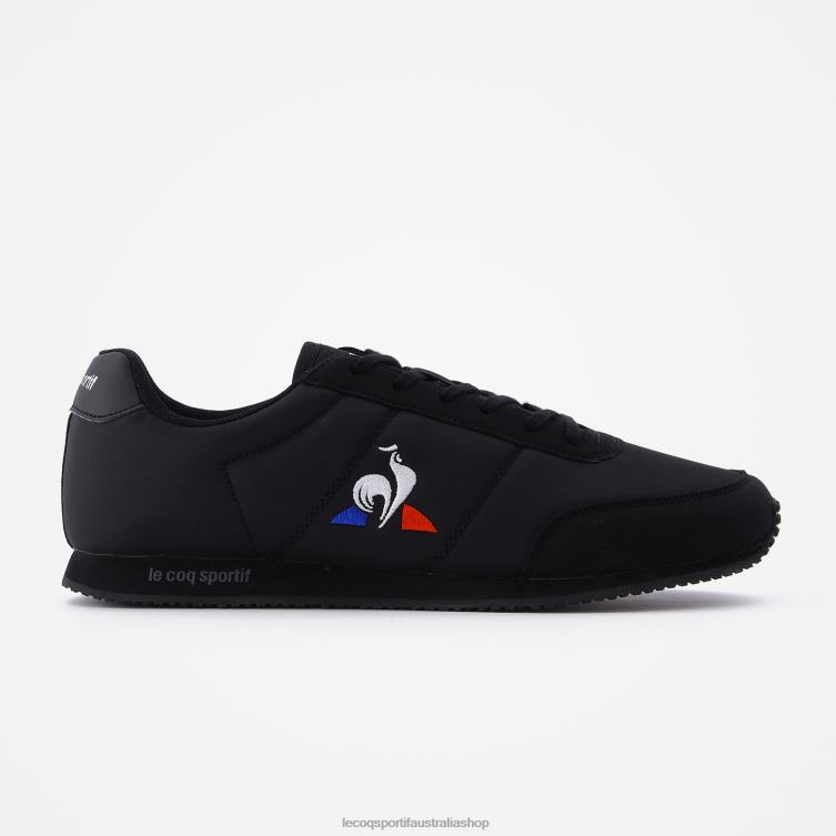 shoes_hvdbf523_men_le_coq_sportif_shoe_racerone_tricolore_black.jpg Shoes HVDBF523 Men Le Coq Sportif Shoe Racerone Tricolore Black - Image 1