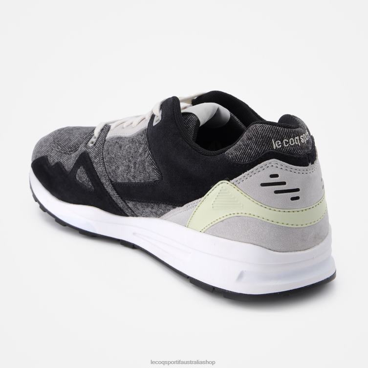 Shoes HVDBF531 Men Le Coq Sportif Shoe Lcs R1000 Denim Black - Image 3
