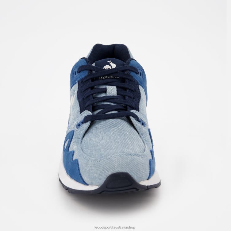 Shoes HVDBF532 Men Le Coq Sportif Shoe Lcs R1000 Denim Blue - Image 4