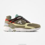 Shoes HVDBF537 Men Le Coq Sportif Shoe Lcs R1100 Street Brown