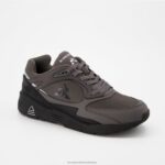 Shoes HVDBF543 Men Le Coq Sportif Shoe Lcs R1100 Black Sole Grey - Image 2